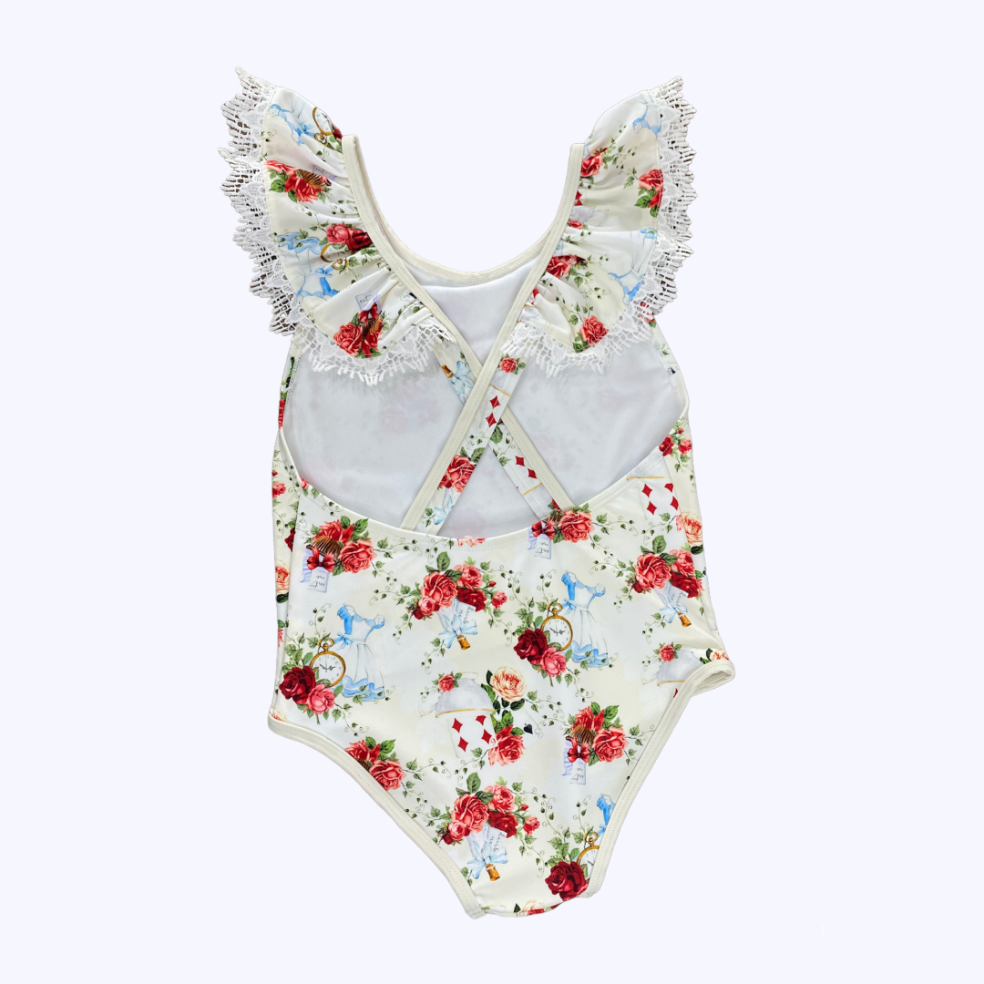Traje de Baño Niña Cuellón Alicia