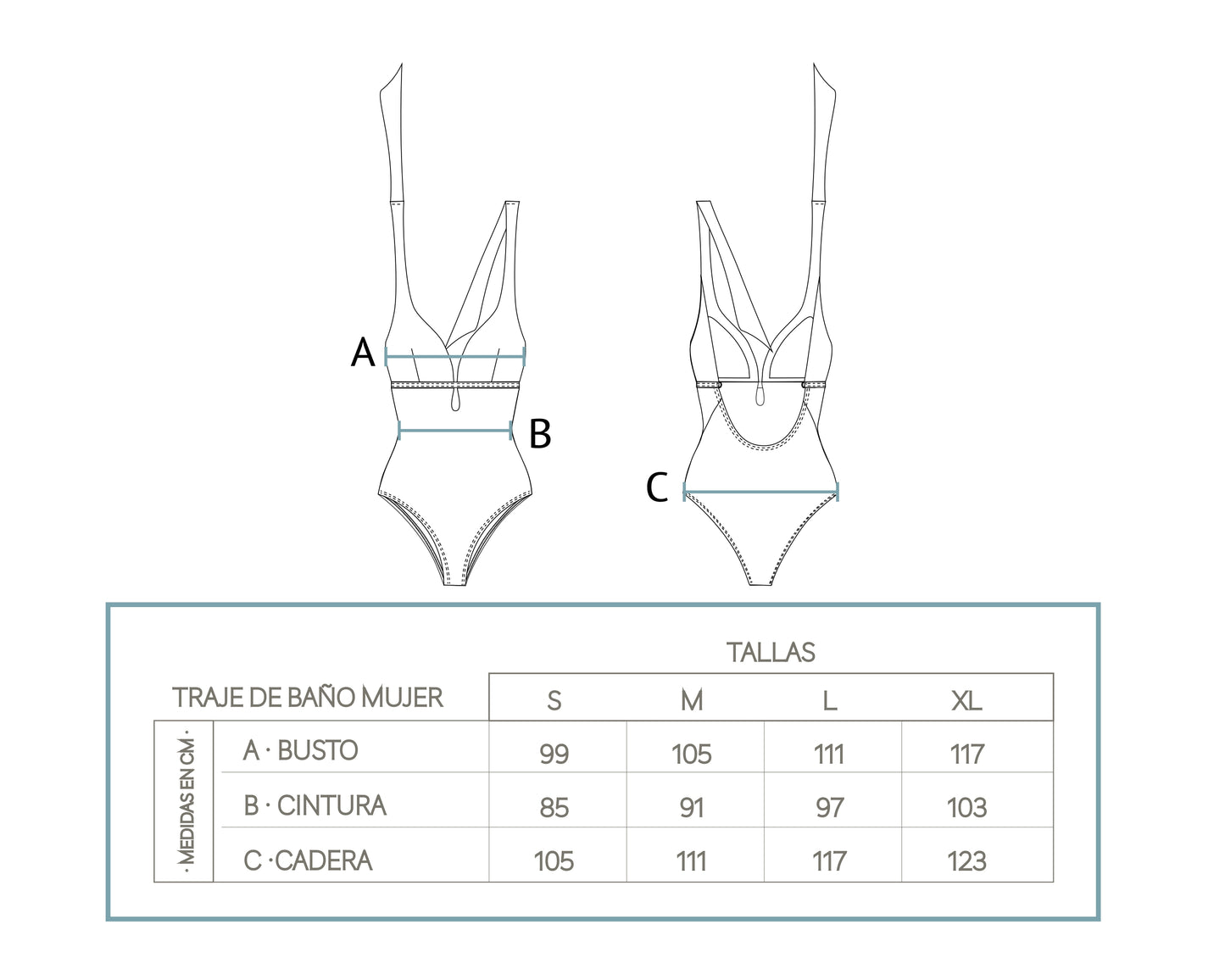 Traje de Baño Mujer Tropical