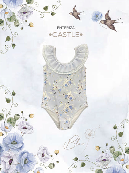 Traje De Baño Niña Vuelos Castle