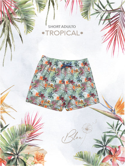 Short Adulto Tropical