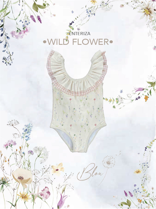 Traje De Baño Niña Vuelos Wild Flower